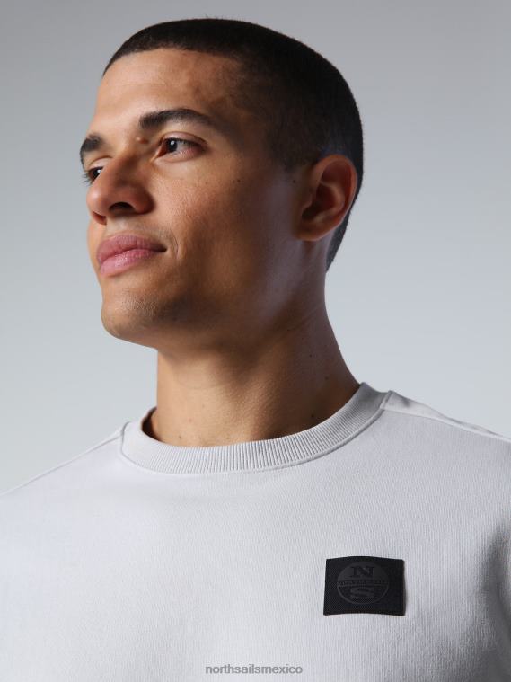 sudadera con bolsillo hombres violeta gris North Sails ropa 020NL914