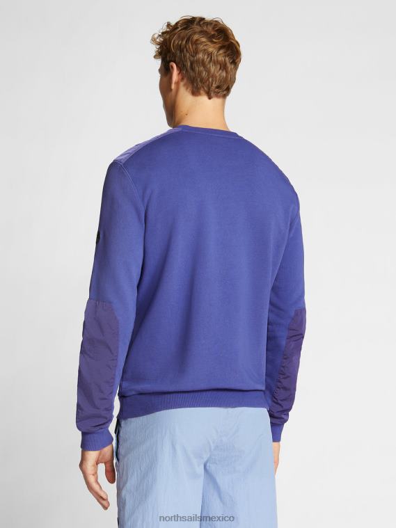 sudadera con bolsillos hombres ola azul North Sails ropa 020NL1189