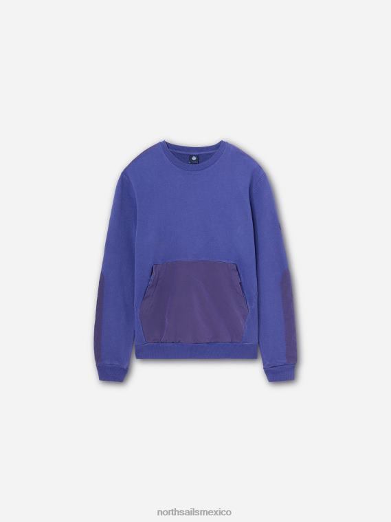 sudadera con bolsillos hombres ola azul North Sails ropa 020NL1189