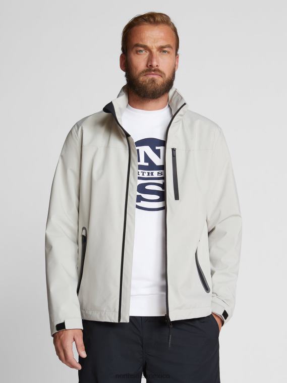 sudadera con maxilogotipo hombres blanco North Sails ropa 020NL1225
