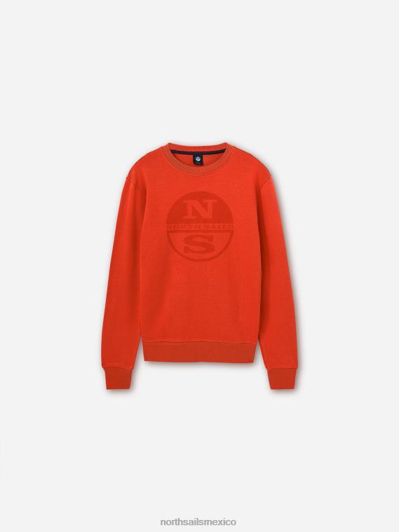 sudadera con maxilogotipo hombres langosta North Sails ropa 020NL1226