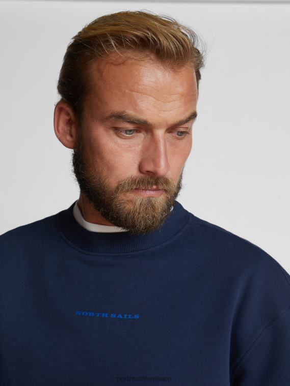 sudadera de gran tamaño hombres Azul marino North Sails ropa 020NL1081