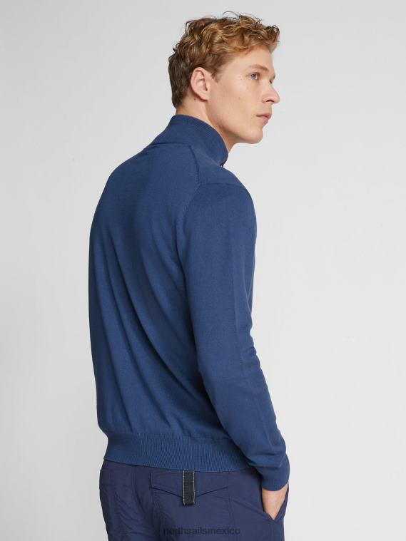 cárdigan con cuello alto hombres Denim oscuro North Sails ropa 020NL1066
