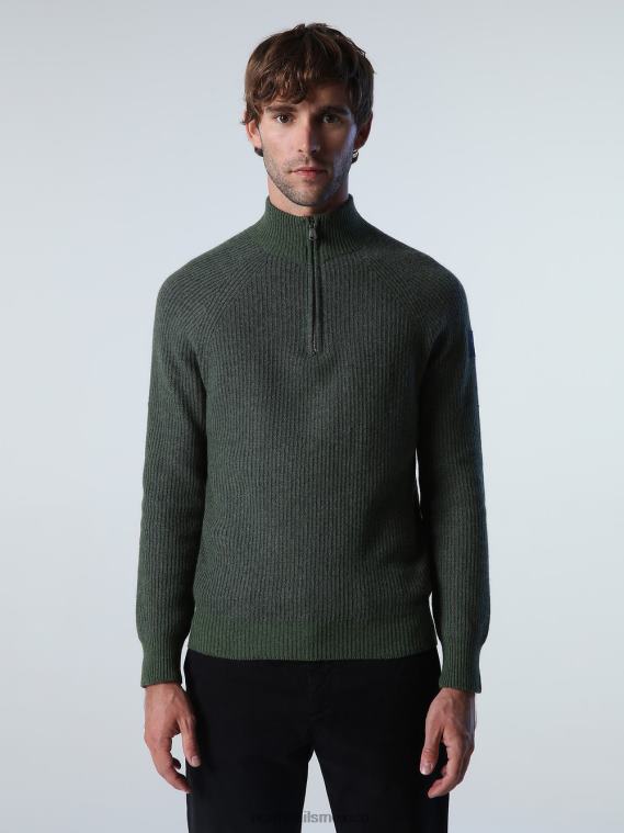 jersey con media cremallera hombres combinación 3 North Sails ropa 020NL771