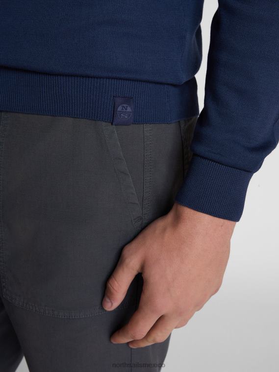 jersey de algodon hombres Azul marino North Sails ropa 020NL1065