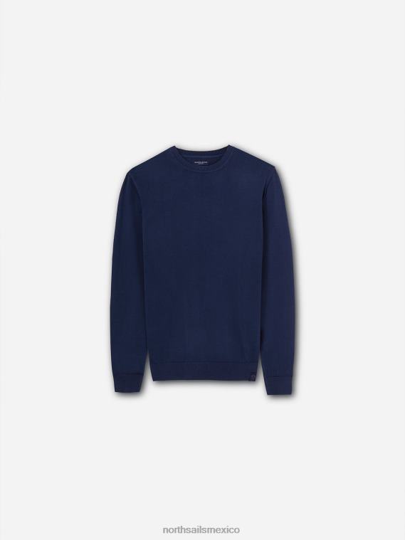 jersey de algodon hombres Azul marino North Sails ropa 020NL1065