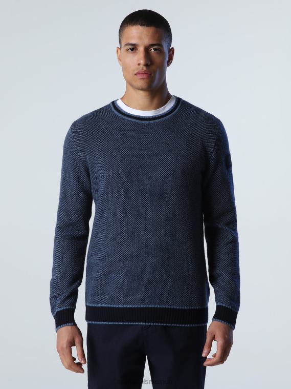 jersey de lana reciclada hombres Azul marino North Sails ropa 020NL990