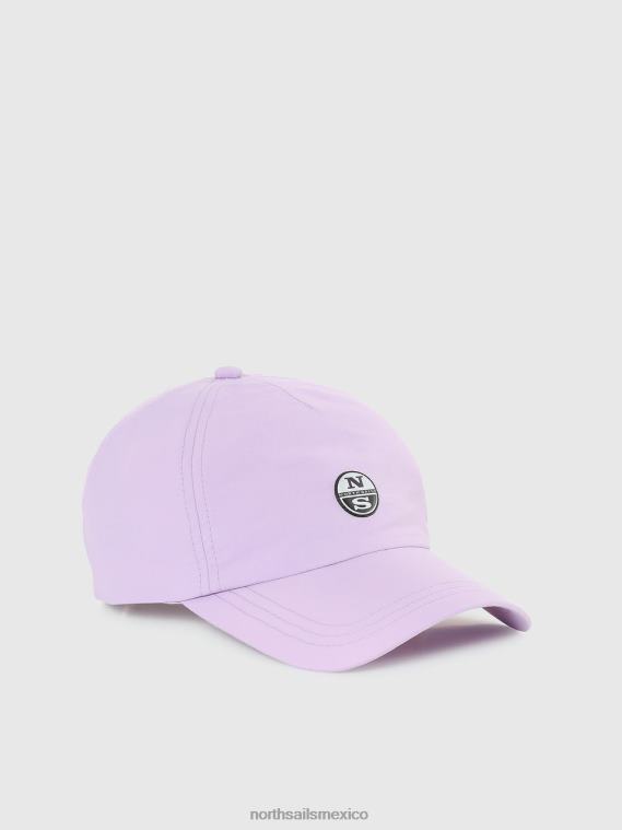 gorra de beisbol mujer flor lila North Sails accesorios 020NL660