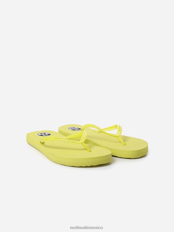 chancletas mujer azufre ligero North Sails calzado 020NL656
