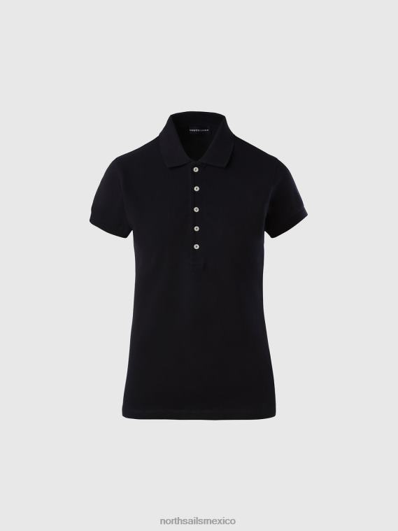 polo con tapeta larga mujer Azul marino North Sails ropa 020NL549