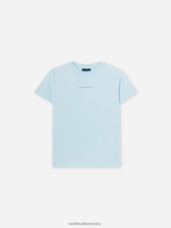 camiseta con letras mujer azul fresco North Sails ropa 020NL1495