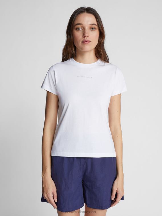 camiseta con letras mujer blanco North Sails ropa 020NL1491