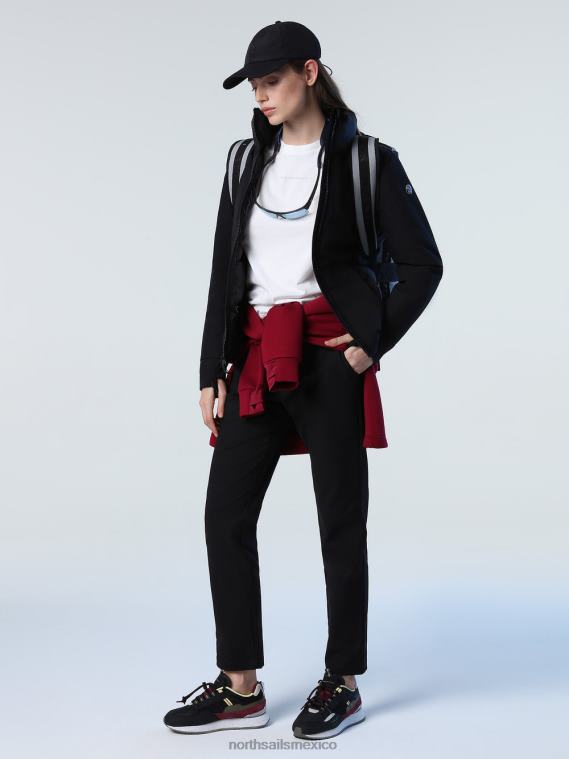 chaqueta corta barents mujer negro North Sails ropa 020NL1368