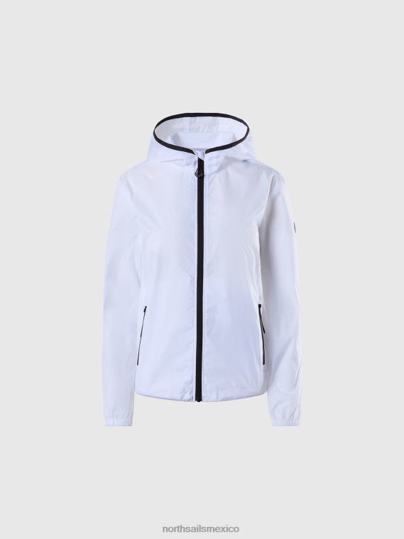 chaqueta kudarah mujer blanco North Sails ropa 020NL536