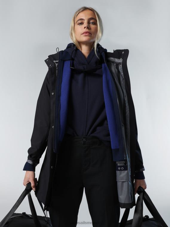 chaqueta muiri mujer negro North Sails ropa 020NL535