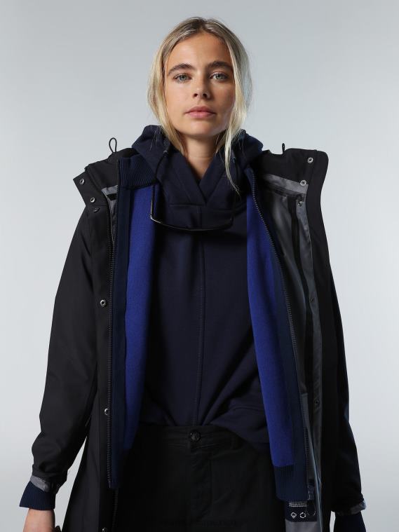 chaqueta muiri mujer negro North Sails ropa 020NL535