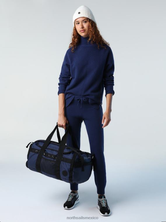 pantalones de mezcla de cachemir mujer Azul marino North Sails ropa 020NL1432