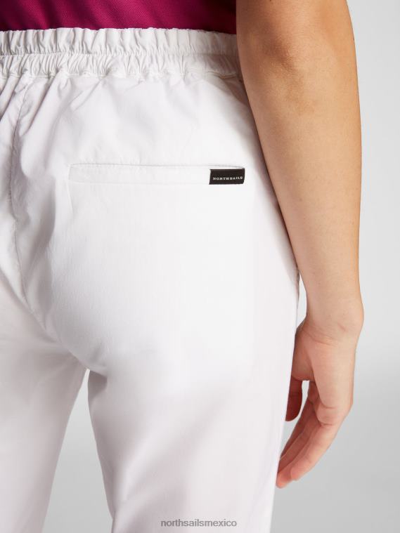 pantalones rectos mujer blanco North Sails ropa 020NL1444