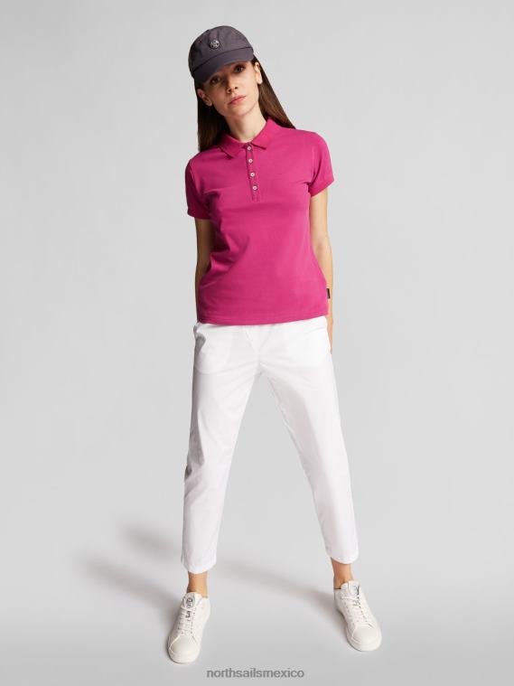 pantalones rectos mujer blanco North Sails ropa 020NL1444