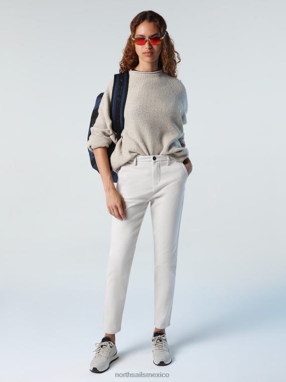 jersey con cuello vuelto mujer piedra pómez North Sails ropa 020NL1394