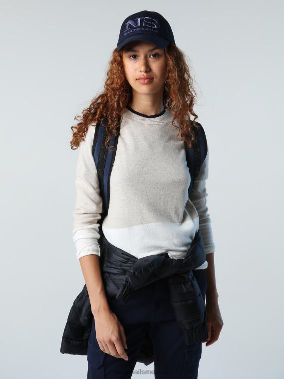 jersey de cuello redondo mujer combinación 1 North Sails ropa 020NL1384