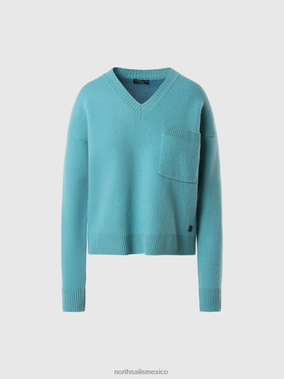 jersey recortado mujer combinación 1 North Sails ropa 020NL1424