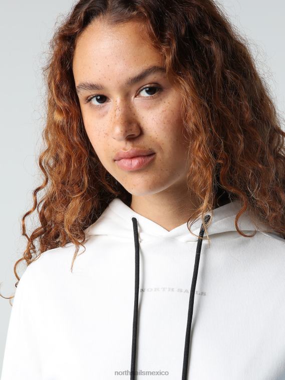 sudadera con capucha mujer malvavisco North Sails ropa 020NL1390