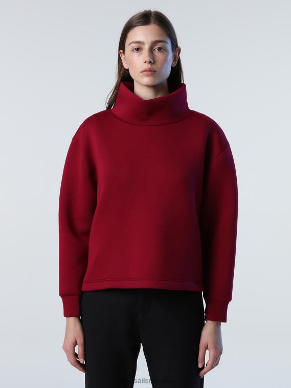 sudadera de buceo mujer cereza profunda North Sails ropa 020NL1388