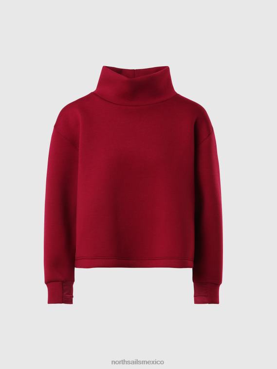 sudadera de buceo mujer cereza profunda North Sails ropa 020NL1388