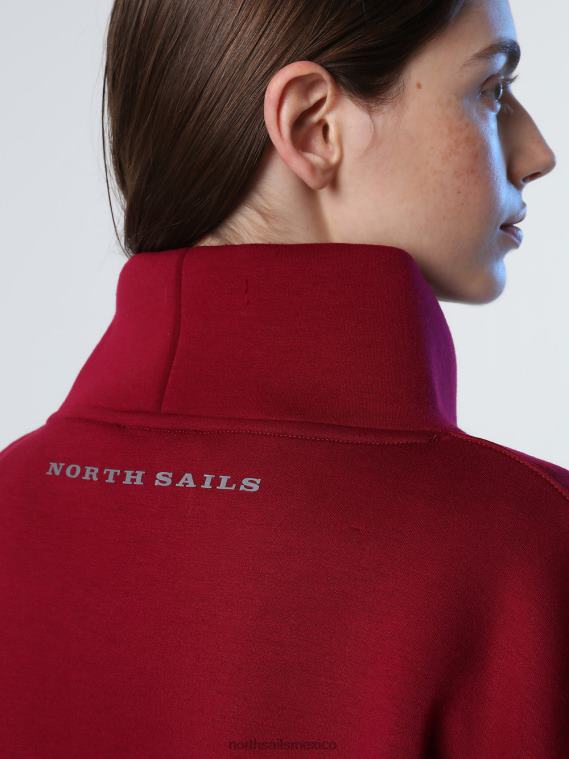 sudadera de buceo mujer cereza profunda North Sails ropa 020NL1388