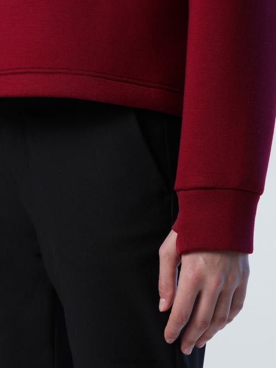 sudadera de buceo mujer cereza profunda North Sails ropa 020NL1388