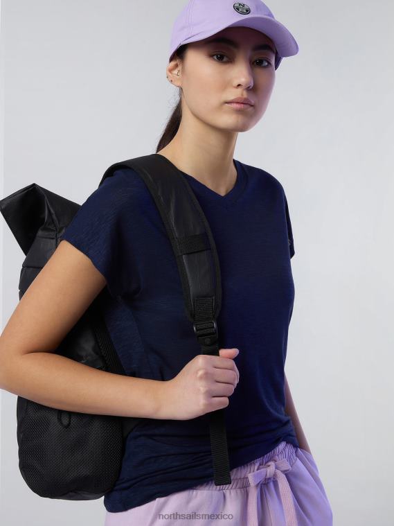 top con cuello en v mujer Azul marino North Sails ropa 020NL574