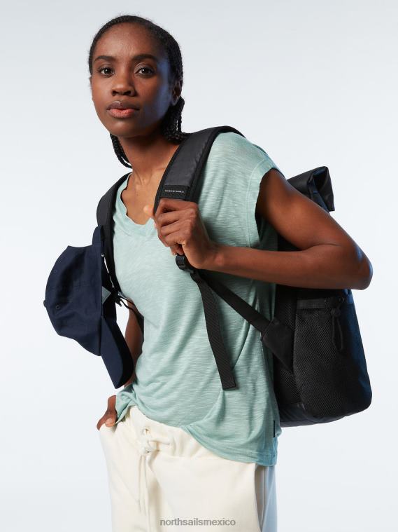 top con cuello en v mujer granito verde North Sails ropa 020NL573