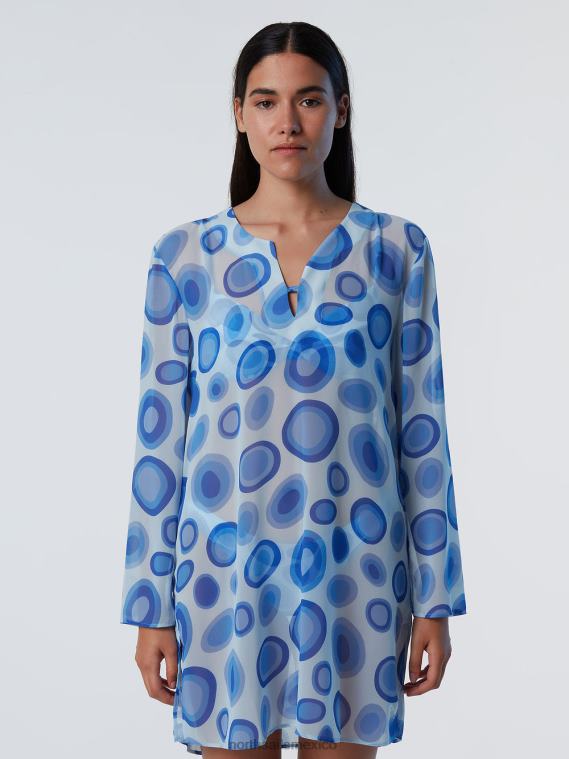 caftán de jardineros de coral mujer combinación 1 North Sails ropa 020NL582