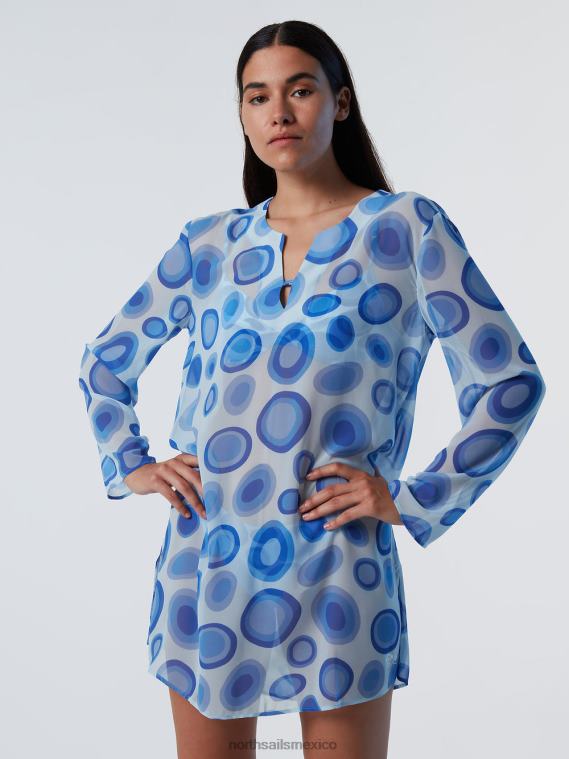 caftán de jardineros de coral mujer combinación 1 North Sails ropa 020NL582