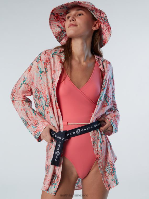 camisa de vestir mujer combinación 1 North Sails ropa 020NL583