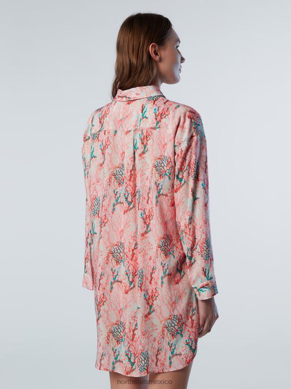 camisa de vestir mujer combinación 1 North Sails ropa 020NL583