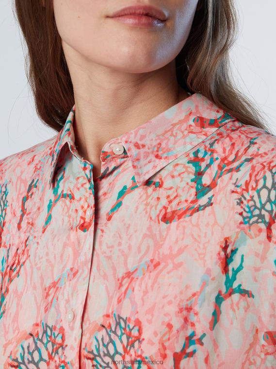 camisa de vestir mujer combinación 1 North Sails ropa 020NL583