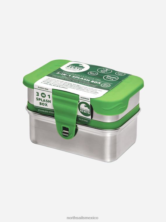 ecolunchbox caja de salpicaduras 3 en 1 unisexo un color North Sails regalos y equipo 020NL521
